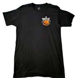Disney The Nightmare Before Christmas Pumpkin King Graphic Tee Size M Black